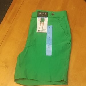 Rafaella Green Women's Bermuda Shorts